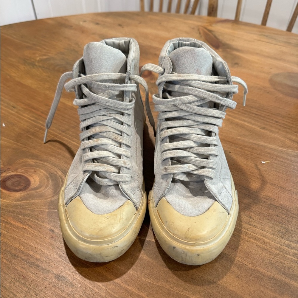 AGDV Impossible Impossibility x Sisii Suede Designer High Top Sneakers Size 39